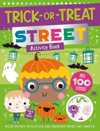 Book cover number 1 for Trick-Or-Treat Street Activity Book written by Craig Nye published by Make Believe Ideas Ltd.