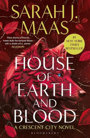 Book cover number 1 for House Of Earth And Blood written by Sarah J. Maas published by Bloomsbury Publishing
