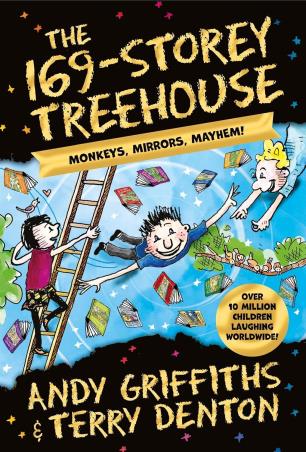 Book cover number 1 for The 169-Storey Treehouse written by Terry Denton published by Macmillan Education