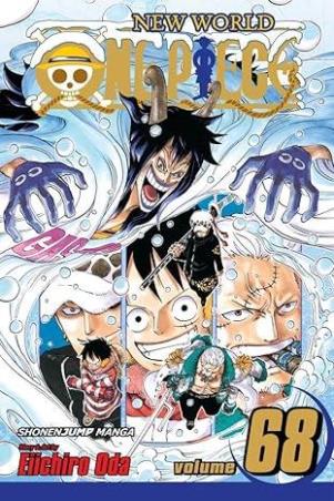 Book cover number 1 for One Piece Volume 68 written by Eiichiro Oda published by Viz Media