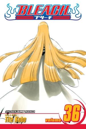 Book cover number 1 for Bleach Volume 36 written by Tite Kubo published by Viz Media