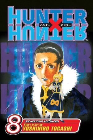 Book cover number 1 for Hunter X Hunter Volume 08 written by Yoshihiro Togashi published by Viz Media
