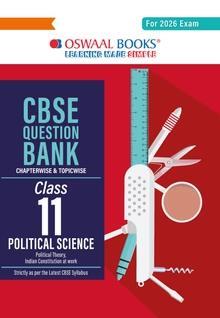 Book cover number 1 for Oswaal CBSE Question Bank Class 11 Political Science (For 2026 Exam) written by NA published by Oswaal Books