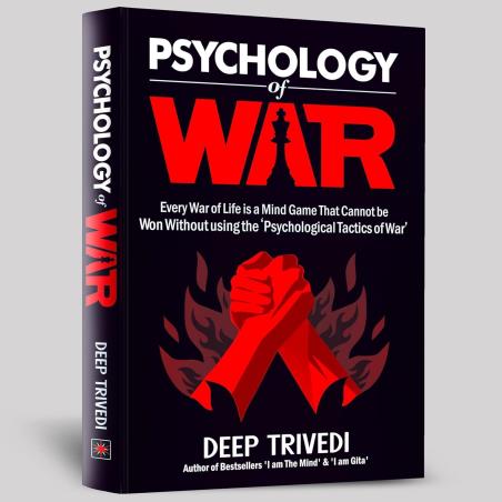 Book cover number 1 for Psychology Of War written by Deep Trivedi published by Aatman Innovations Pvt. Ltd.