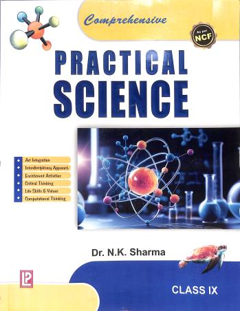 Book cover number 1 for Comprehensive Practical Science Class 9 (NCF) CBSE written by N. K. Sharma published by Laxmi Publications (P) Ltd.