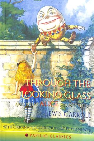 Book cover number 1 for Through The Looking Glass and What Alice Found Threre written by Lewis Carroll published by Projapoti