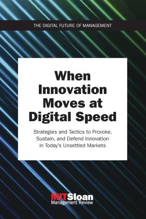 Book cover number 1 for When Innovation Moves At Digital Speed written by NA published by MIT Press