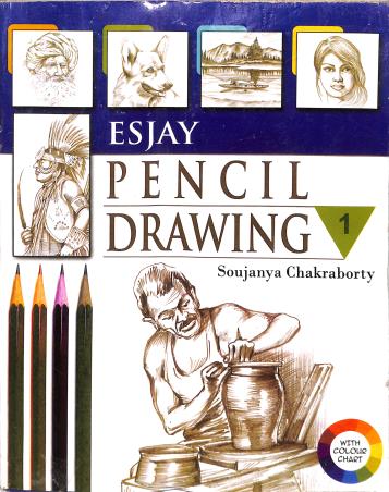 Book cover number 1 for Esjay Pencil Drawing 1 written by NA published by Esjay Publication