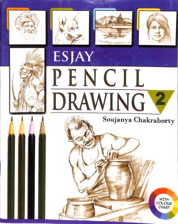 Book cover number 1 for Esjay Pencil Drawing 2 written by NA published by Esjay Publication