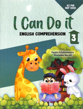 Book cover number 1 for I Can Do It 3 (English Comprehention) NEP 2020 written by NA published by Rising Sun Publishing Company