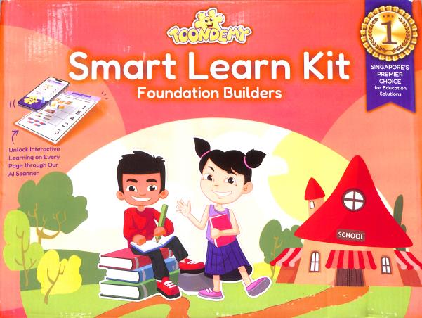 Book cover number 1 for Smart Learn Kit + Play 'N' Learn - Founadation Builders - LKG written by NA published by Toondemy