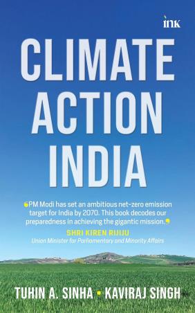 Book cover number 1 for Climate Action India written by Tuhin A. Sinha, Kaviraj Singh published by Blueone Ink