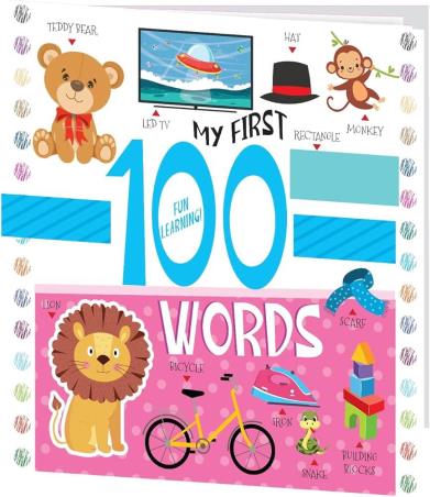 Book cover number 1 for My First 100 Words written by NA published by Brijbasi Art Press Ltd