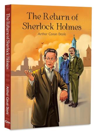 Book cover number 1 for The Return Of Sherlock Holmes written by Arthur Conan Doyle published by Om Books