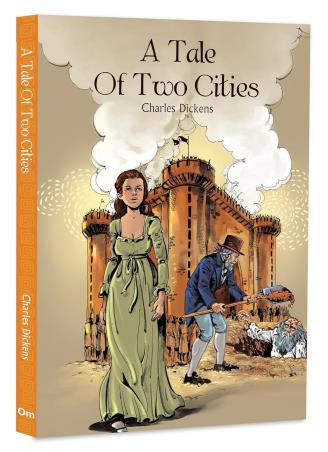 Book cover number 1 for A Tale Of Two Cities written by Charles Dickens published by Om Books