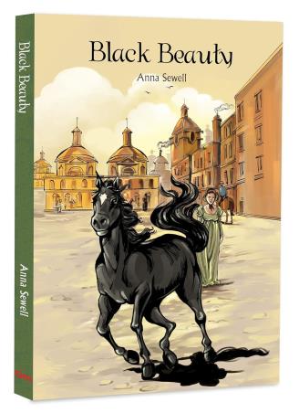 Book cover number 1 for Black Beauty written by Anna Sewell published by Om Books
