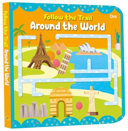 Book cover number 1 for Follow The Trail Around The World written by NA published by Om Books