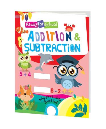 Book cover number 1 for Ready For School : Addition and Subtraction written by NA published by Brijbasi Art Press Ltd