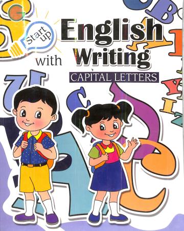 Book cover number 1 for Start Up With English Writing - Capital Letters written by NA published by Golden Circle Publication