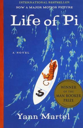 Book cover number 1 for Life Of Pi written by Yann Martel published by Mariner Books