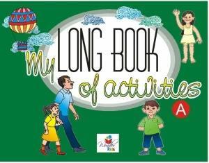 Book cover number 1 for My Long Book Of Activity-A written by NA published by Wonder Kids