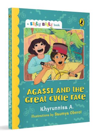Book cover number 1 for Agassi And The Great Cycle Race (Silly Billy Book) written by Khyrunnisa A. published by Puffin