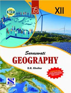 Book cover number 1 for Geography CBSE 12 (NCF 2023) written by D. R. Khullar published by New Saraswati House (India) Pvt. Ltd.
