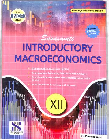 Book cover number 1 for Introductory Macroeconomics 12 (NCF 2023) written by Deepashree published by New Saraswati House (India) Pvt. Ltd.