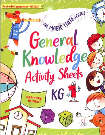 Book cover number 1 for The Magic Flute Series : General Knowledge Activity Sheets KG 1 (NEP 2020) written by NA published by Survi Books International