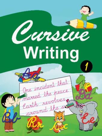 Book cover number 1 for Cursive Writing 1 written by NA published by Har-Anand Publications Pvt Ltd