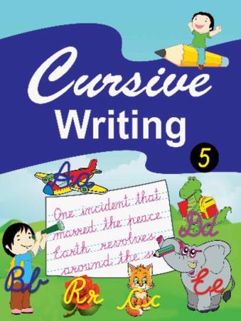 Book cover number 1 for Cursive Writing 5 written by NA published by Har-Anand Publications Pvt Ltd