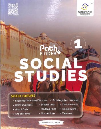 Book cover number 1 for Path Finder Social Studies 1 (NEP 2020) written by NA published by Souvenir Publishers Pvt. Ltd.