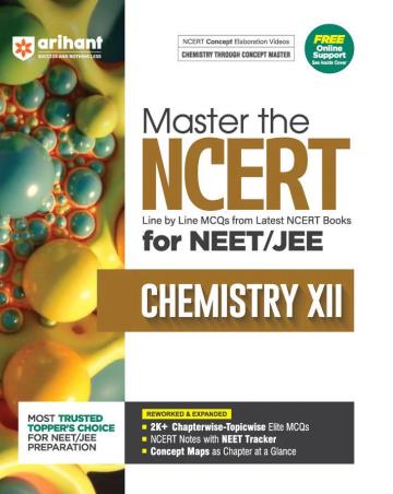 Book cover number 1 for Master The NCERT Chemistry 12 For NEET / JEE written by Narendra Jha, Swati Chauhan, Prerana Nirmal published by Arihant Prakashan