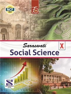 Book cover number 1 for Social Science 10 (CBSE) NCF 2023 written by D. R. Khullar, Mala Aggarwal, S. K. Jha, Dinesh Bhatt published by New Saraswati House (India) Pvt. Ltd.