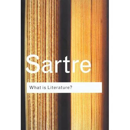 Book cover number 1 for What Is Literature? written by Jean-Paul Sartre published by Atlantic