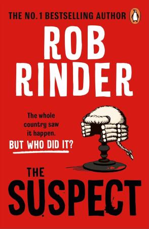 Book cover number 1 for The Suspect written by Rob Rinder published by Penguin Books