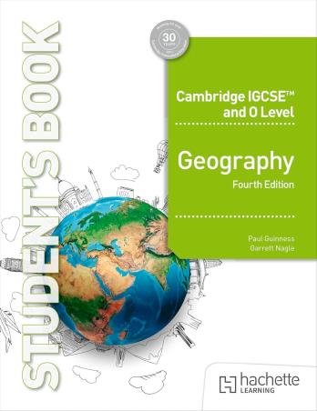 Book cover number 1 for Cambridge IGCSE and O Level Geography (4th Edition) written by Paul Guinness published by Hodder Education