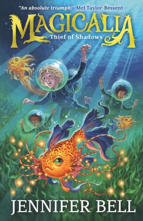 Book cover number 1 for Magicalia : Thief Of Shadows written by Jennifer Bell published by Walker Books