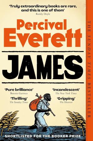 Book cover number 1 for James written by Percival Everett published by Paper Towns Publishers