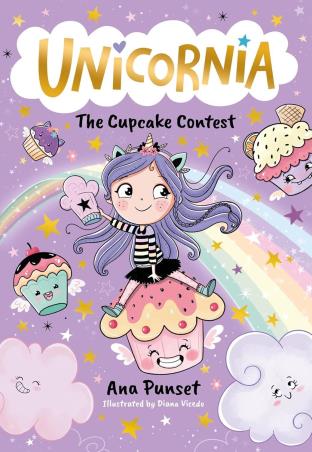 Book cover number 1 for Unicornia : The Cupcake Contest written by Ana Punset published by Walker Books