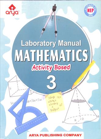 Book cover number 1 for APC Laboratory Manual Mathematics Class 3 (Activity Based) NEP 2020 written by NA published by Arya Publishing Company