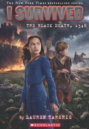 Book cover number 1 for I Survived 24 : I Survived The Black Death, 1348 written by Lauren Tarshis published by Scholastic