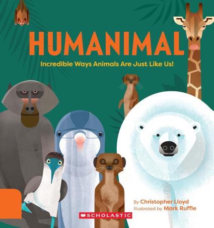 Book cover number 1 for Humanimal written by Christopher Lloyd published by Scholastic