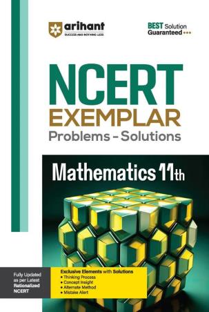 Book cover number 1 for NCERT Exemplar Problems - Solutions Mathematics 11th written by Hewanti Kushwaha, Astha Sehgal published by Arihant Prakashan