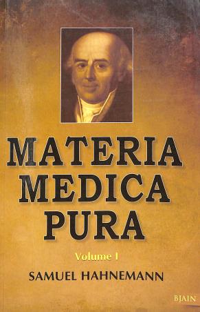 Book cover number 1 for Materia Medica Pura (Volume 1 & 2) written by Samuel Hahnemann published by B. Jain Publishers (P) Ltd.