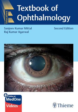 Book cover number 1 for Textbook Of Ophthalmology written by Sanjeev Kumar Mittal, Raj Kumar Agarwal published by Thieme Medical Publishers