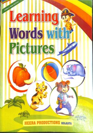 Book cover number 1 for Learning Words With Pictures written by NA published by Heera  Productions