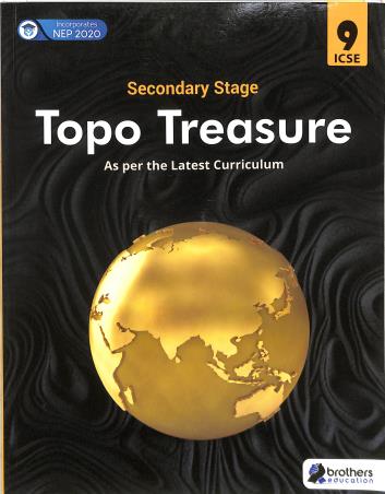 Book cover number 1 for Secondary Stage Topo Treasure Class 9 (NEP 2020) written by NA published by Brothers Education