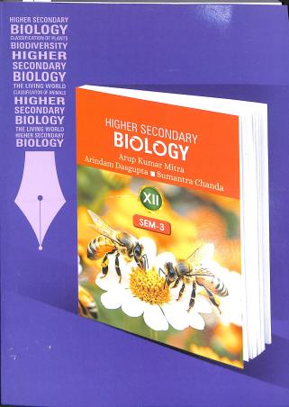 Book cover number 1 for Higher Secondary Biology Class 12 Semester 3 (2025) written by Arup Kumar Mitra, Arindam Dasgupta, Sumantra Chanda published by New Book Syndicate