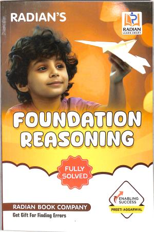 Book cover number 1 for Radian's Foundation Reasoning written by Preeti Aggarwal published by Radian Book Company